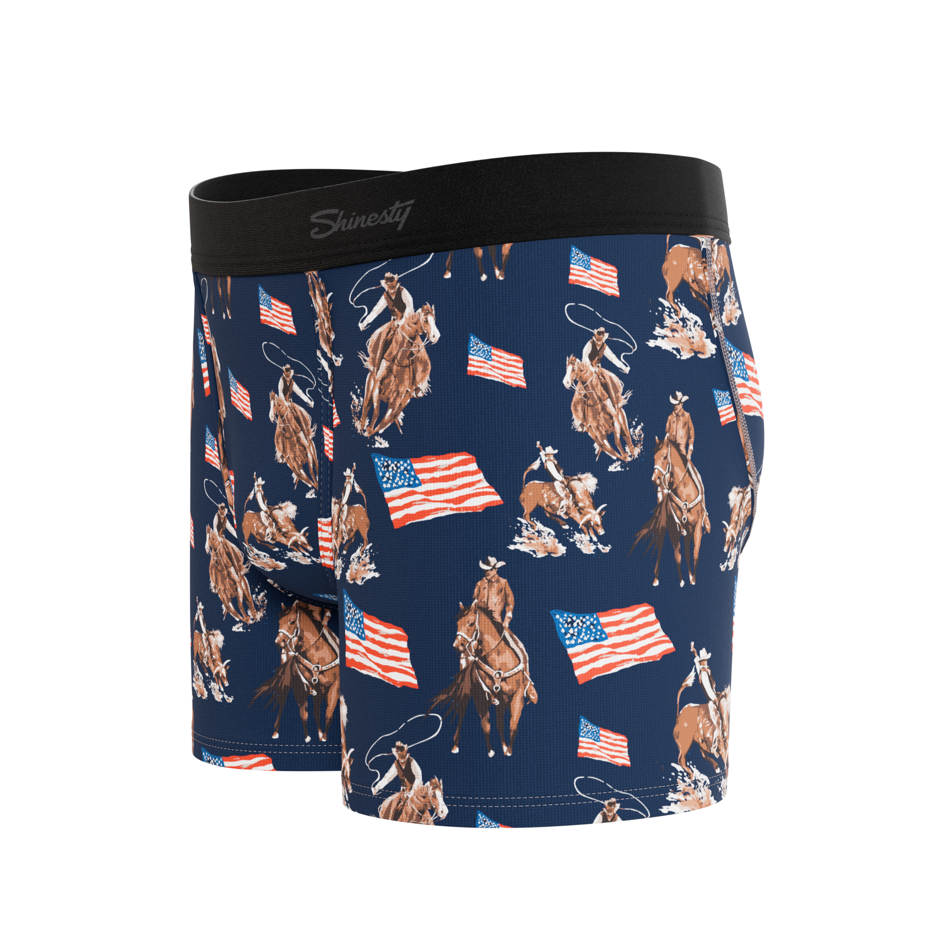 The Bootstraps & Chaps | Americana Cowboy Youth Boxer Briefs - Shinesty