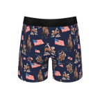 The Bootstraps & Chaps | Americana Cowboy Ball Hammock® Pouch Underwear With Fly - Shinesty