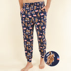 The Bootstraps & Chaps | Americana Cowboy SleepDeep™ Men’s Pajama Joggers - Shinesty