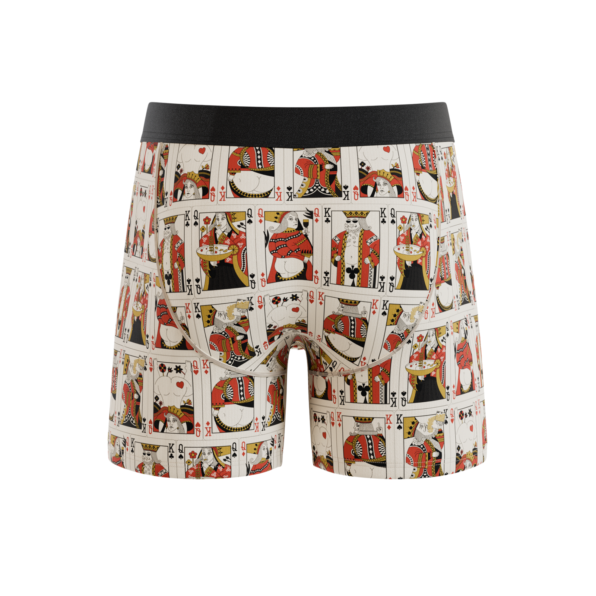 The Bottomless Blackjack | Vintage Playing Cards Ball Hammock® Pouch Underwear - Shinesty