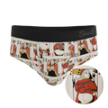 The Bottomless Blackjack | Vintage Playing Cards Ball Hammock® Pouch Underwear Briefs - Shinesty