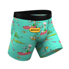 The Florida Man | Hurricane Scene Ball Hammock® Pouch Underwear With Fly - Shinesty