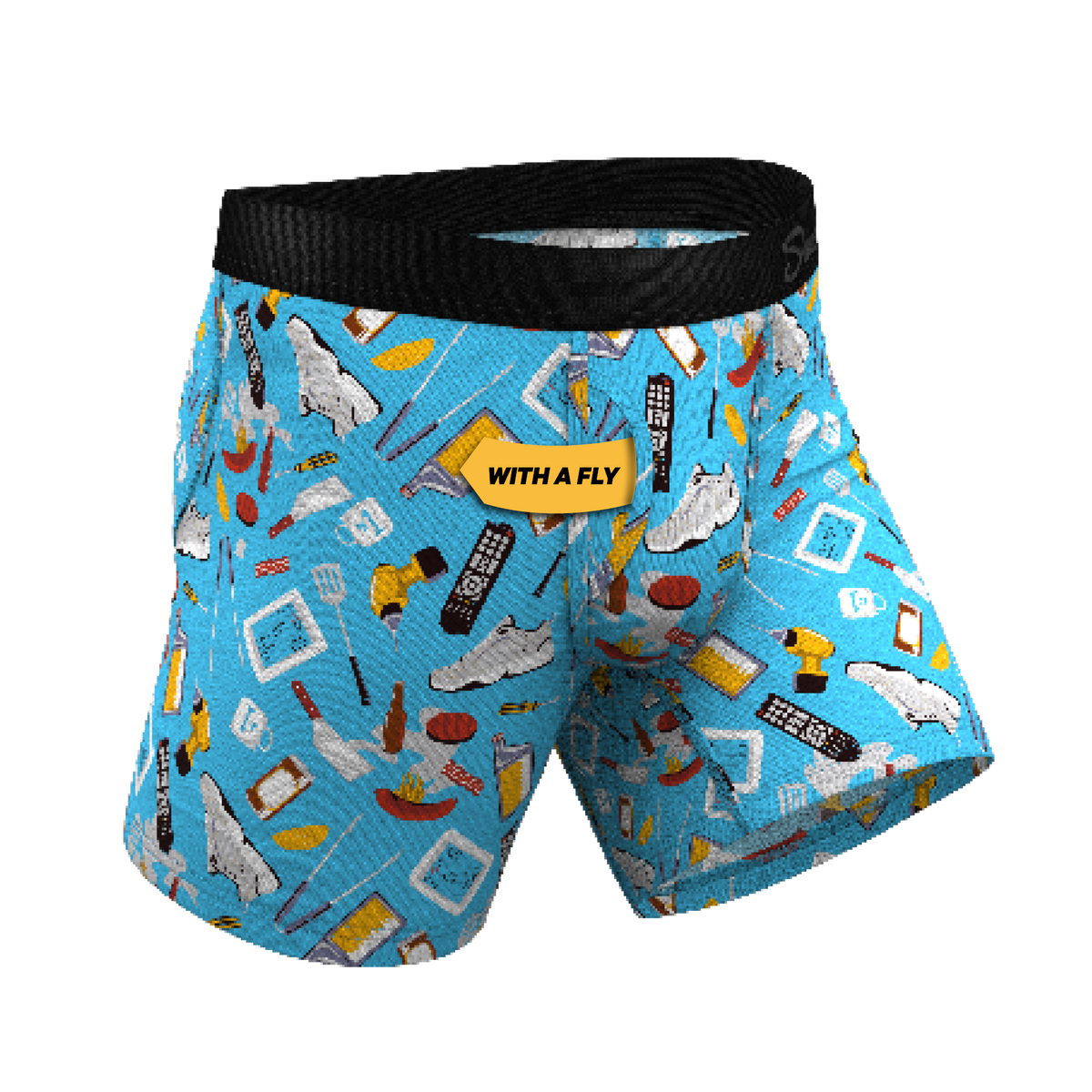 The Father Figures | Dad Gear Ball Hammock® Pouch Underwear With Fly - Shinesty