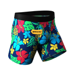The Big Kahunas | Hawaiian Ball Hammock® Pouch Underwear With Fly - Shinesty