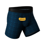 The Blue Planet | Blue Space Dye Ball Hammock® Pouch Underwear With Fly - Shinesty