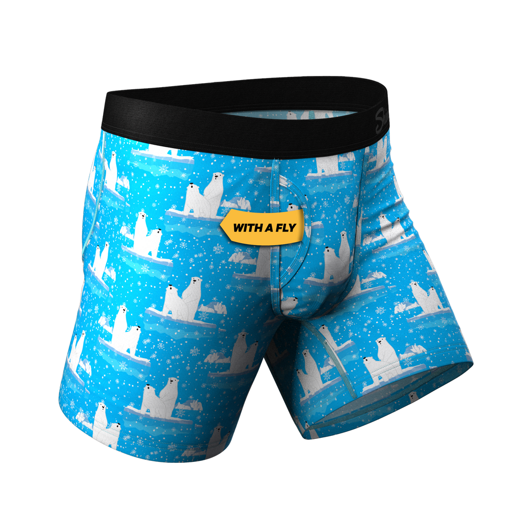 The How Coke Is Made | Polar Bear Ball Hammock® Pouch Underwear With Fly - Shinesty