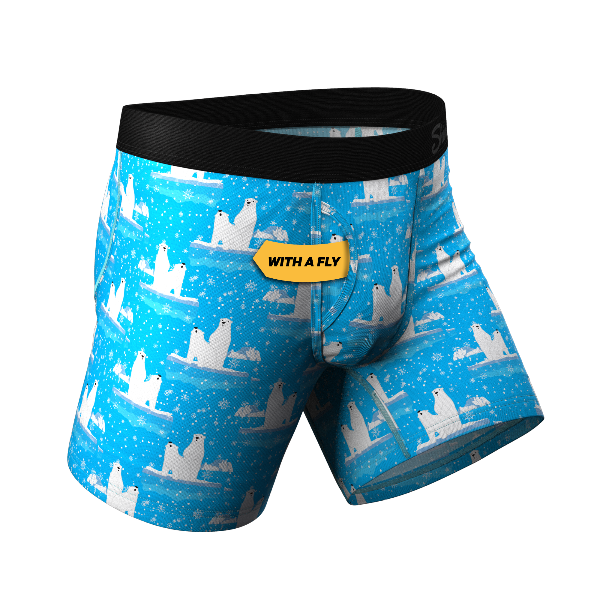 The How Coke Is Made | Polar Bear Ball Hammock® Pouch Underwear With Fly - Shinesty