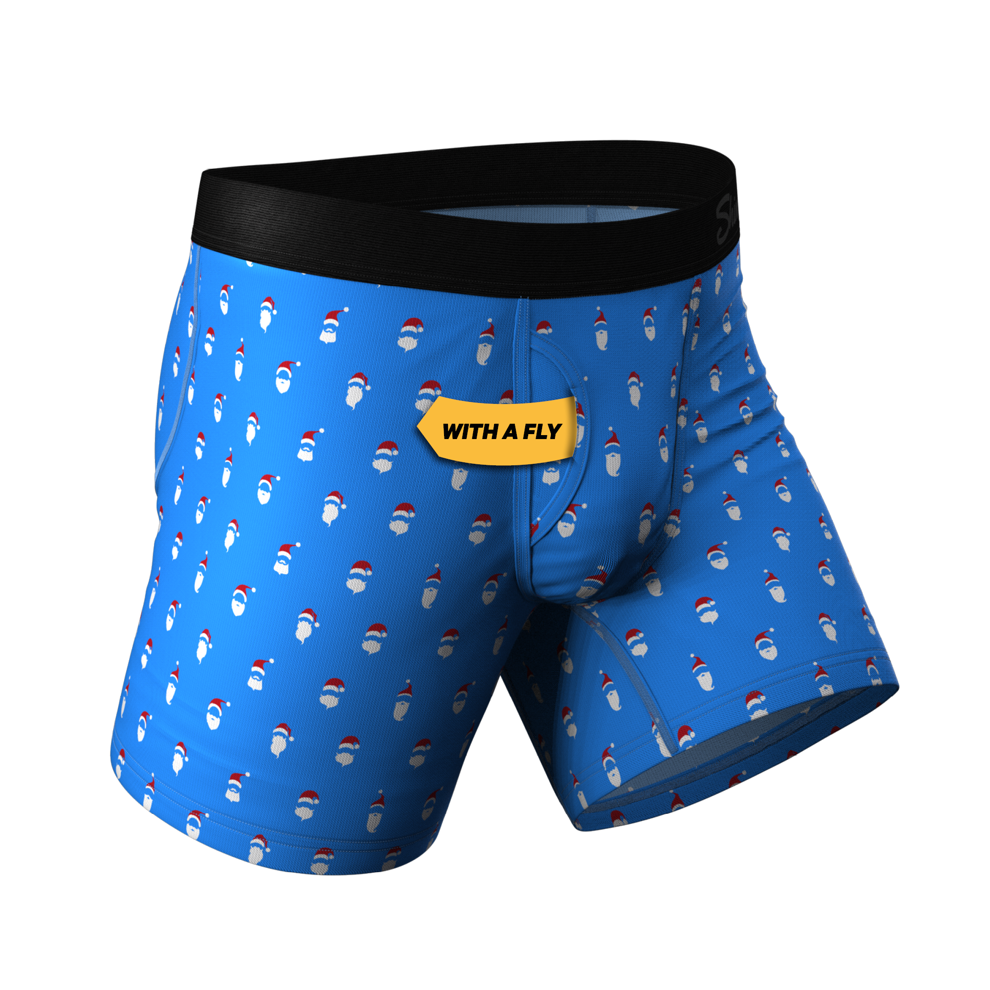 The 50 Shades Of Santa | Holiday Ball Hammock® Pouch Underwear With Fly - Shinesty