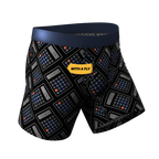 The 80085 | Glow In The Dark Calculator Ball Hammock® Pouch Underwear With Fly - Shinesty