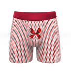 The Date Night | Valentine's Day Bow Ball Hammock® Pouch Underwear - Shinesty