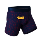 The Heartthrob | Tiny Hearts Valentines Day Ball Hammock® Pouch Underwear With Fly - Shinesty