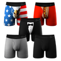 The Bread Winners | Ball Hammock® Pouch Boxer Briefs with Fly 5 Pack - Shinesty