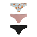 The Breakfast in Bed | MicroModal Thong 3 Pack - Shinesty