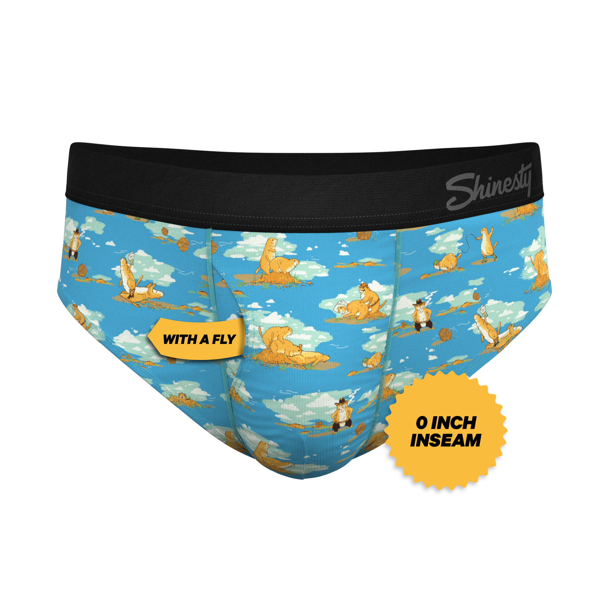 The Brokeback Mounted | Prairie Dog Ball Hammock® Pouch Underwear Briefs - Shinesty
