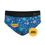 The Bus Stop | Retro Shapes Ball Hammock® Pouch Underwear Briefs - Shinesty