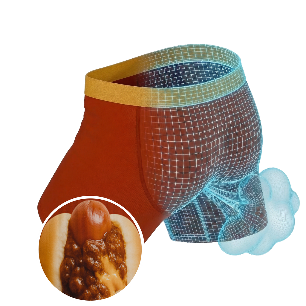 The Chili Willy | Chili Dog Fart Proof Ball Hammock® Pouch Underwear - Shinesty