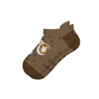 The Caf-fiend | Coffee Heel Hammock™ Ankle Socks - Shinesty