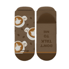 The Caf-fiend | Coffee Heel Hammock™ Ankle Socks - Shinesty