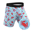 The Cajun Cookout | Summer Crabs Ball Hammock® Boxer - Long Leg - Shinesty