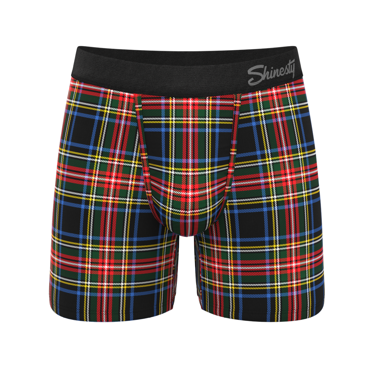 The Cappuccino | Holiday Tartan Plaid Ball Hammock® Pouch Underwear - Shinesty