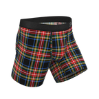 The Cappuccino | Holiday Tartan Plaid Ball Hammock® Pouch Underwear - Shinesty