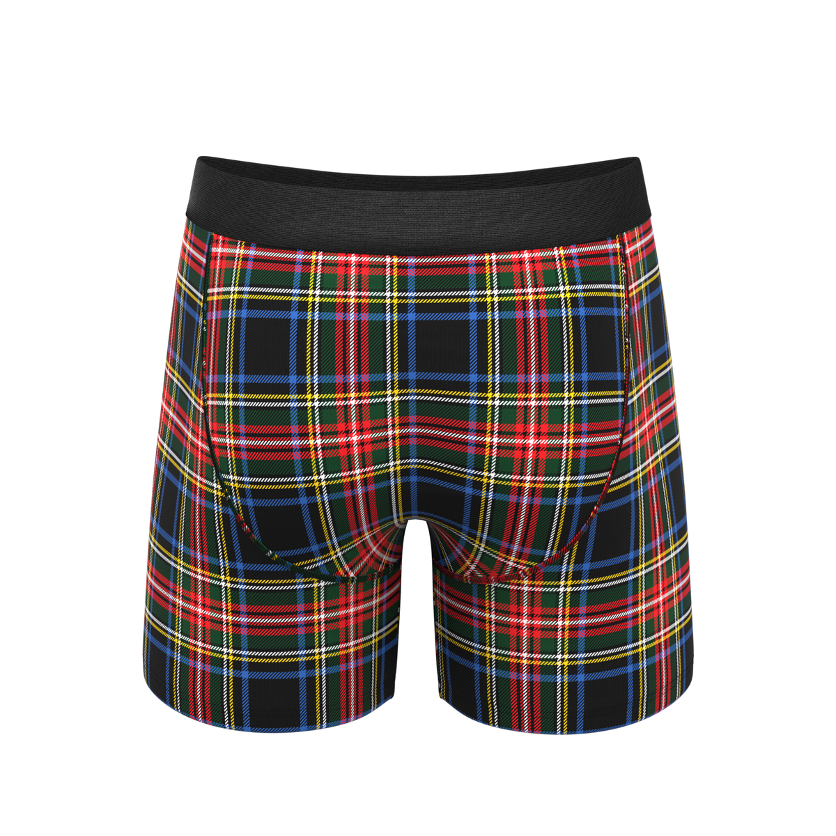 The Cappuccino | Holiday Tartan Plaid Ball Hammock® Pouch Underwear - Shinesty