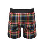 The Cappuccino | Holiday Tartan Plaid Ball Hammock® Pouch Underwear With Fly - Shinesty