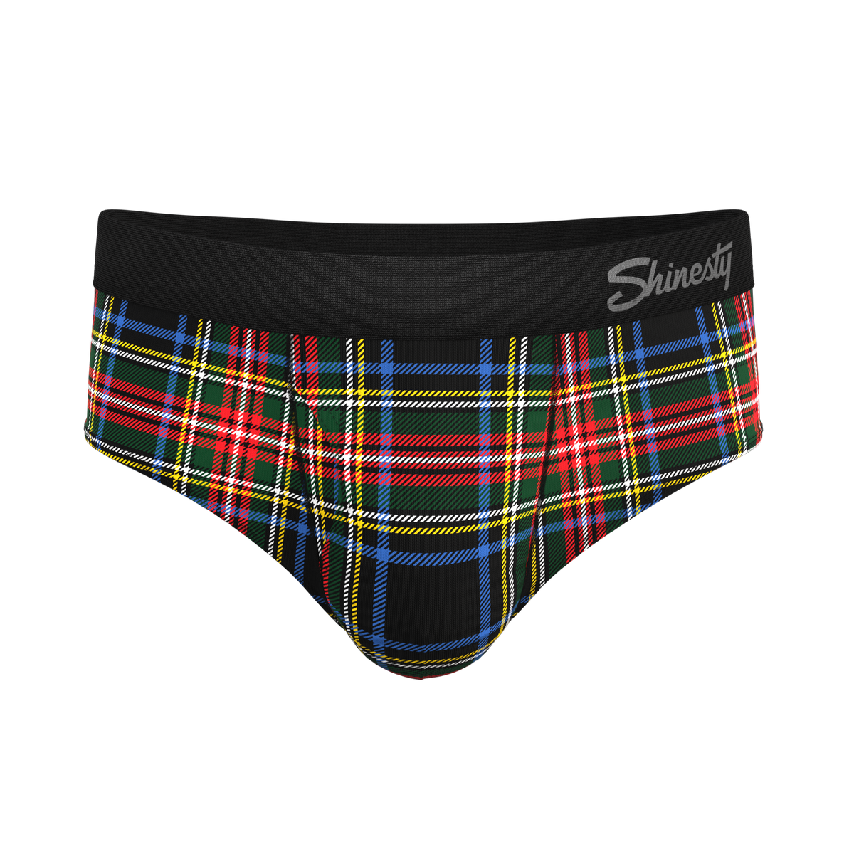 The Cappuccino | Holiday Tartan Plaid Ball Hammock® Pouch Underwear Briefs - Shinesty