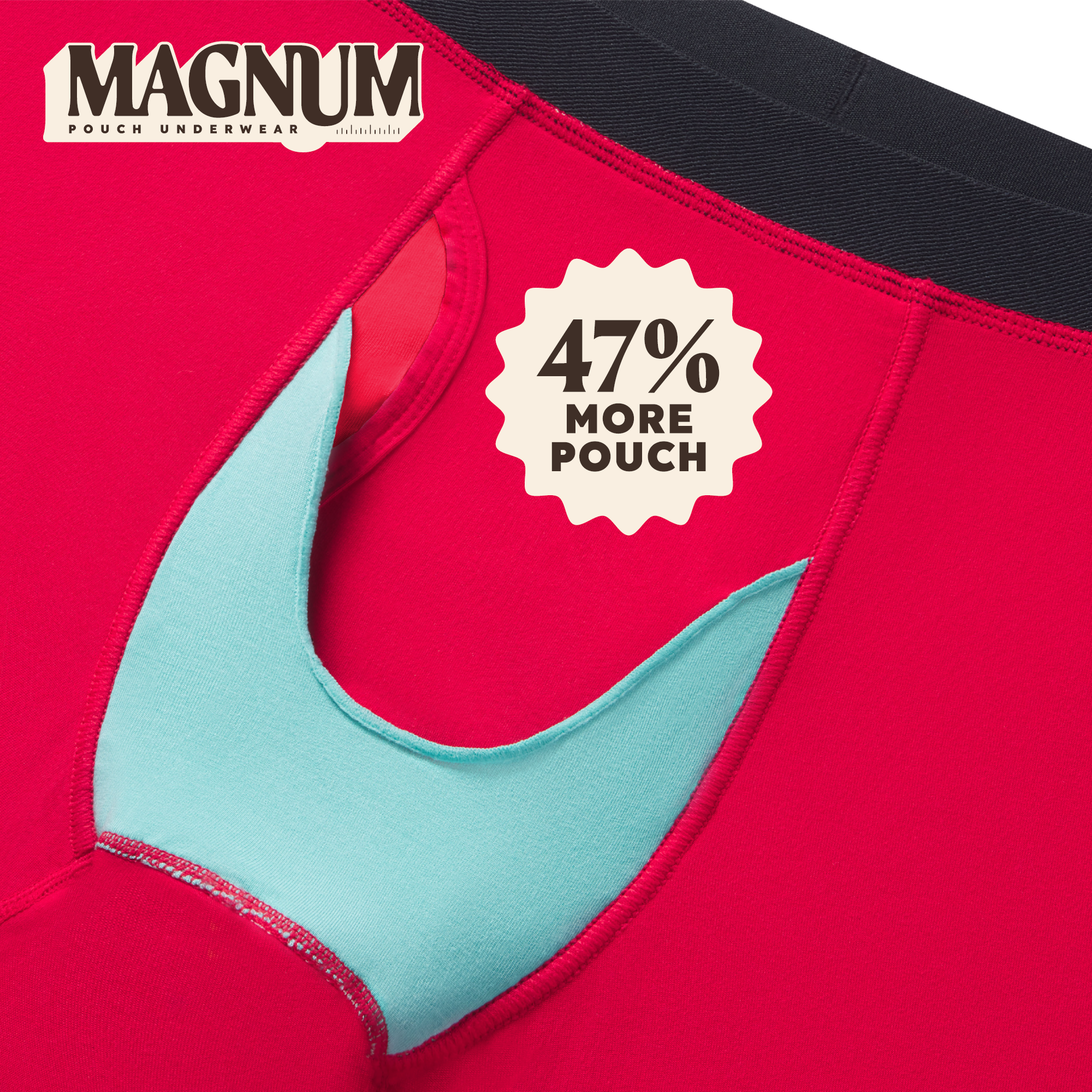 The Cappuccino | Holiday Tartan Plaid Ball Hammock® Magnum Big Pouch Underwear - Shinesty