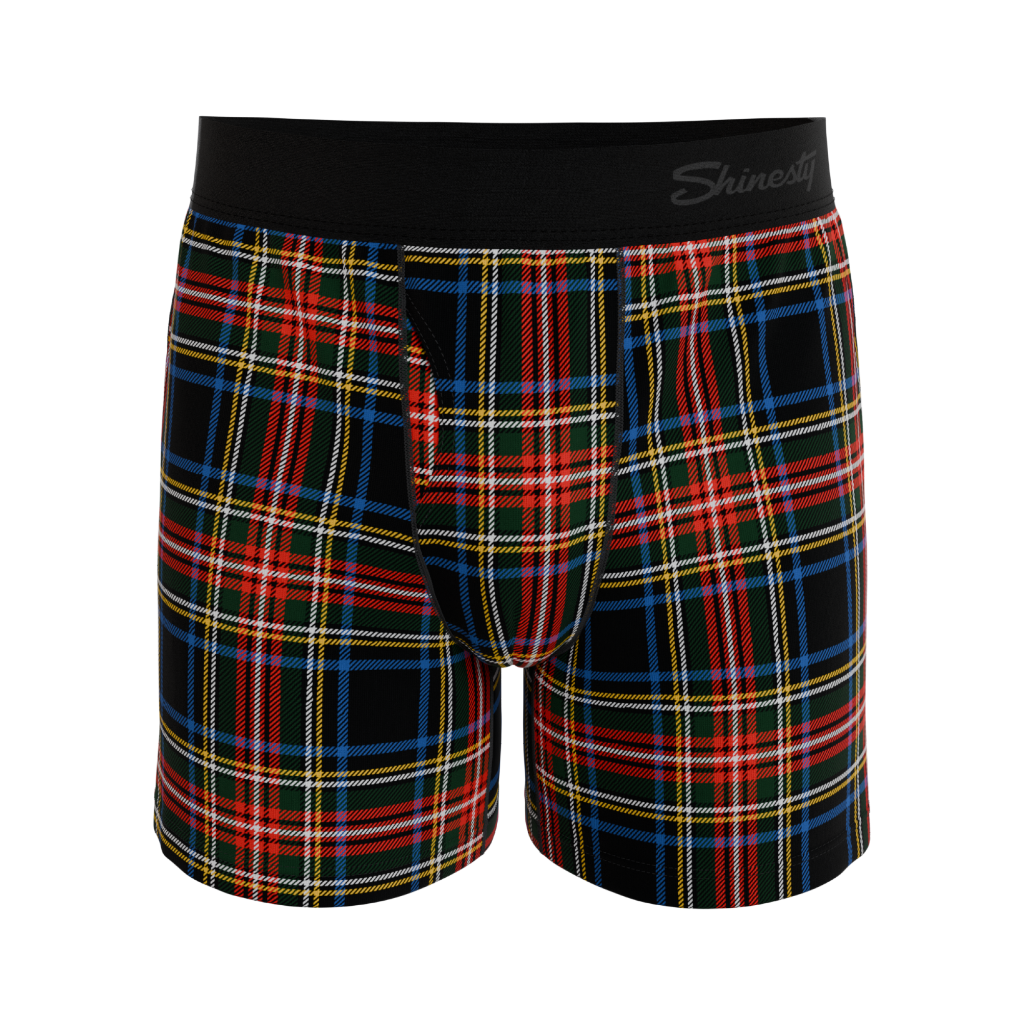 The Cappuccino | Holiday Tartan Plaid Boxers - Shinesty