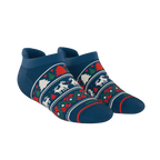 The Caribou Lous | Christmas Deer Heel Hammock™ Ankle Socks - Shinesty