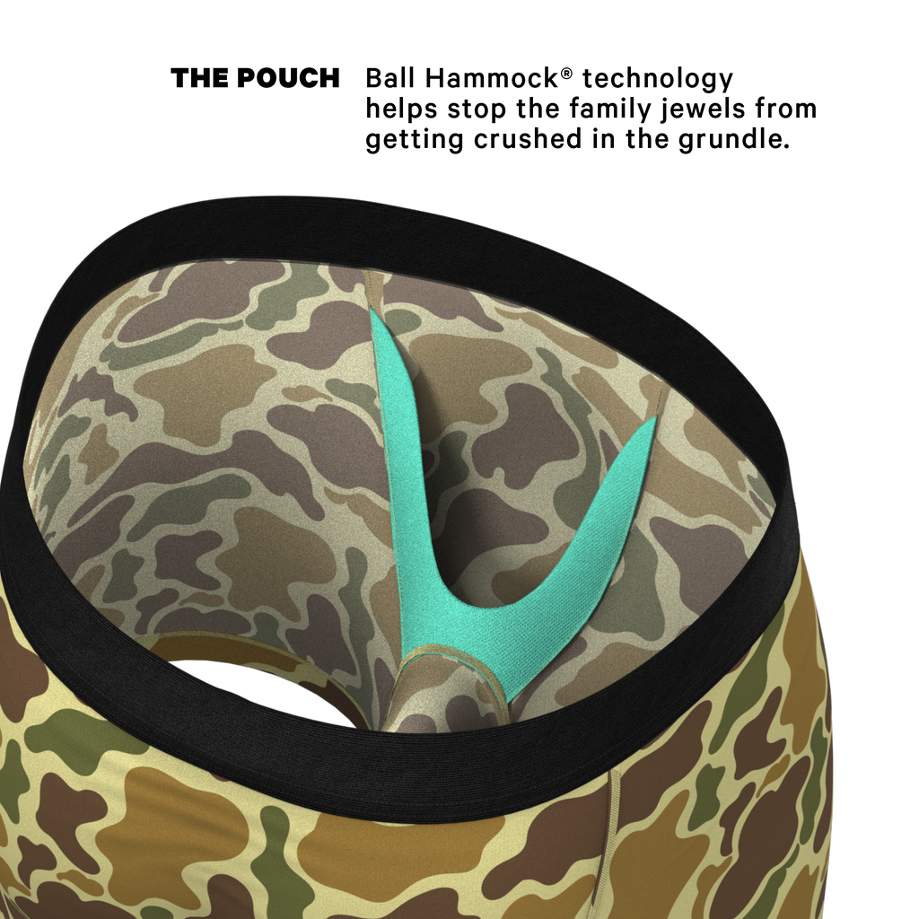 The Chameleon | Duck Camouflage Ball Hammock® Pouch Underwear - Shinesty