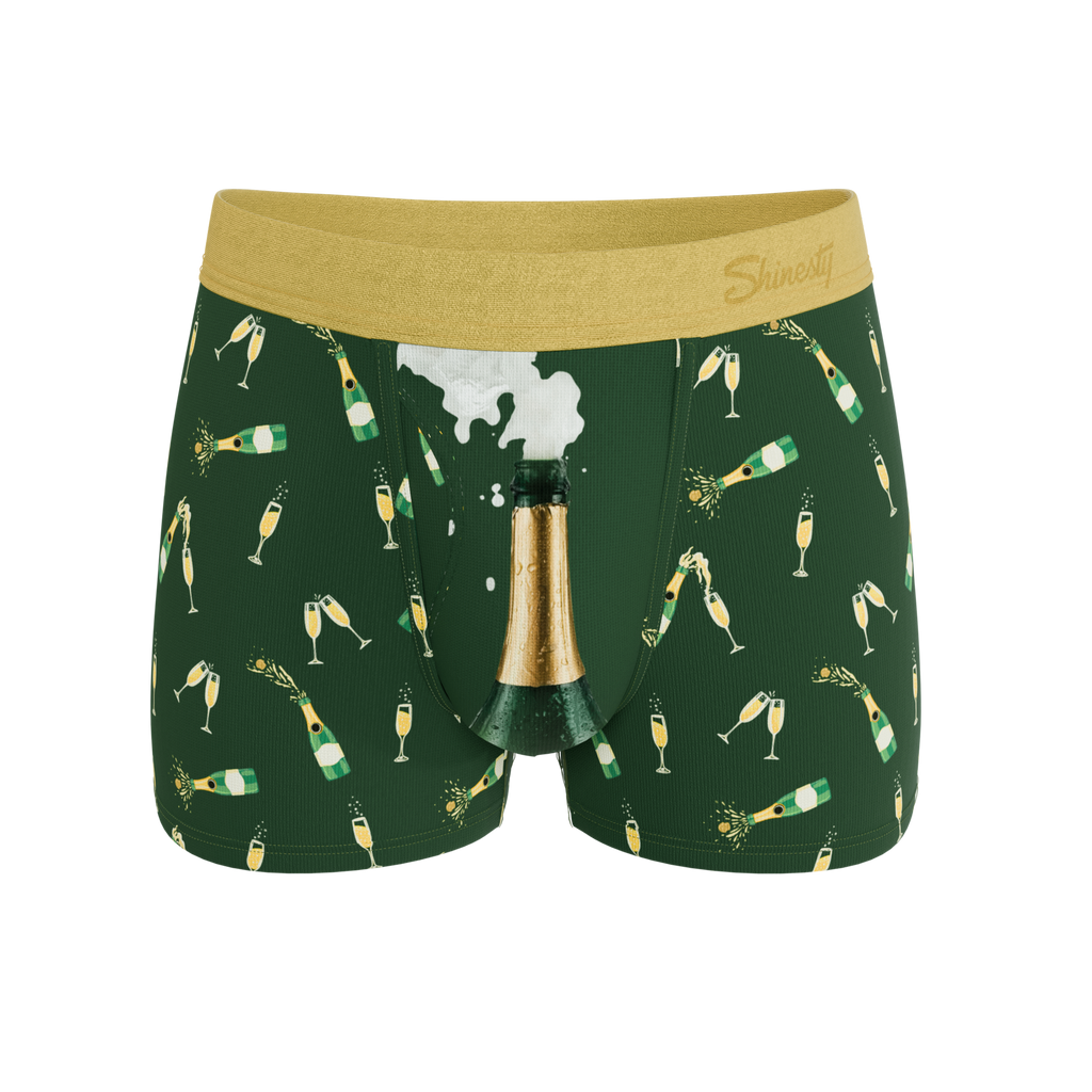 The Champagne Showers | New Years Ball Hammock® Pouch Trunks Underwear - Shinesty
