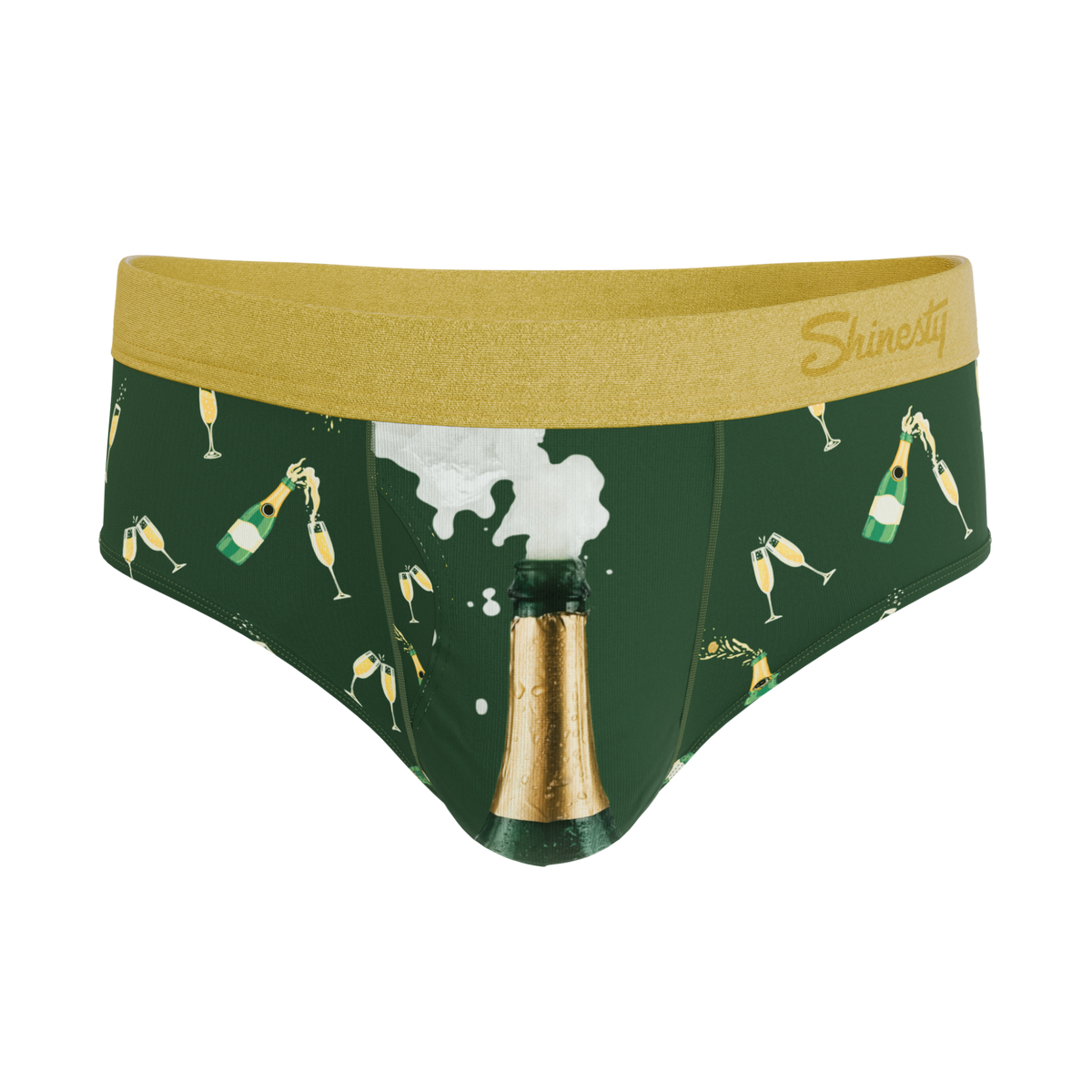 The Champagne Showers | New Years Ball Hammock® Pouch Underwear Briefs - Shinesty