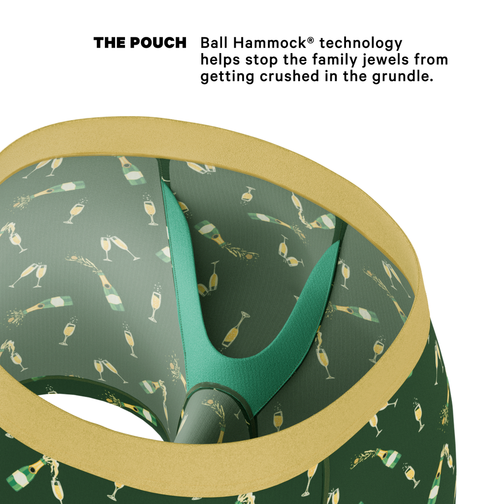 The Champagne Showers | New Years Ball Hammock® Pouch Underwear - Shinesty