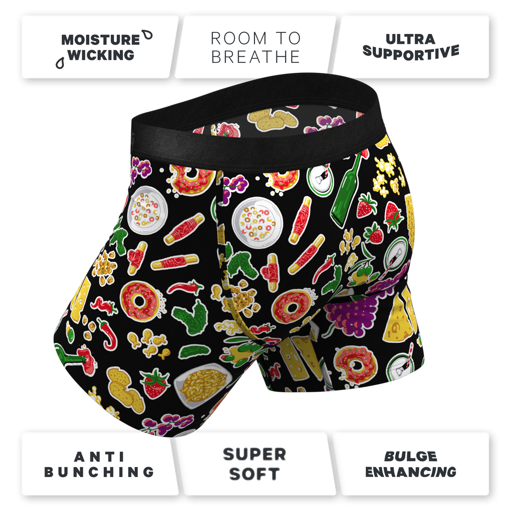 The Charcuterie | Charcuterie Board Ball Hammock® Pouch Underwear - Shinesty