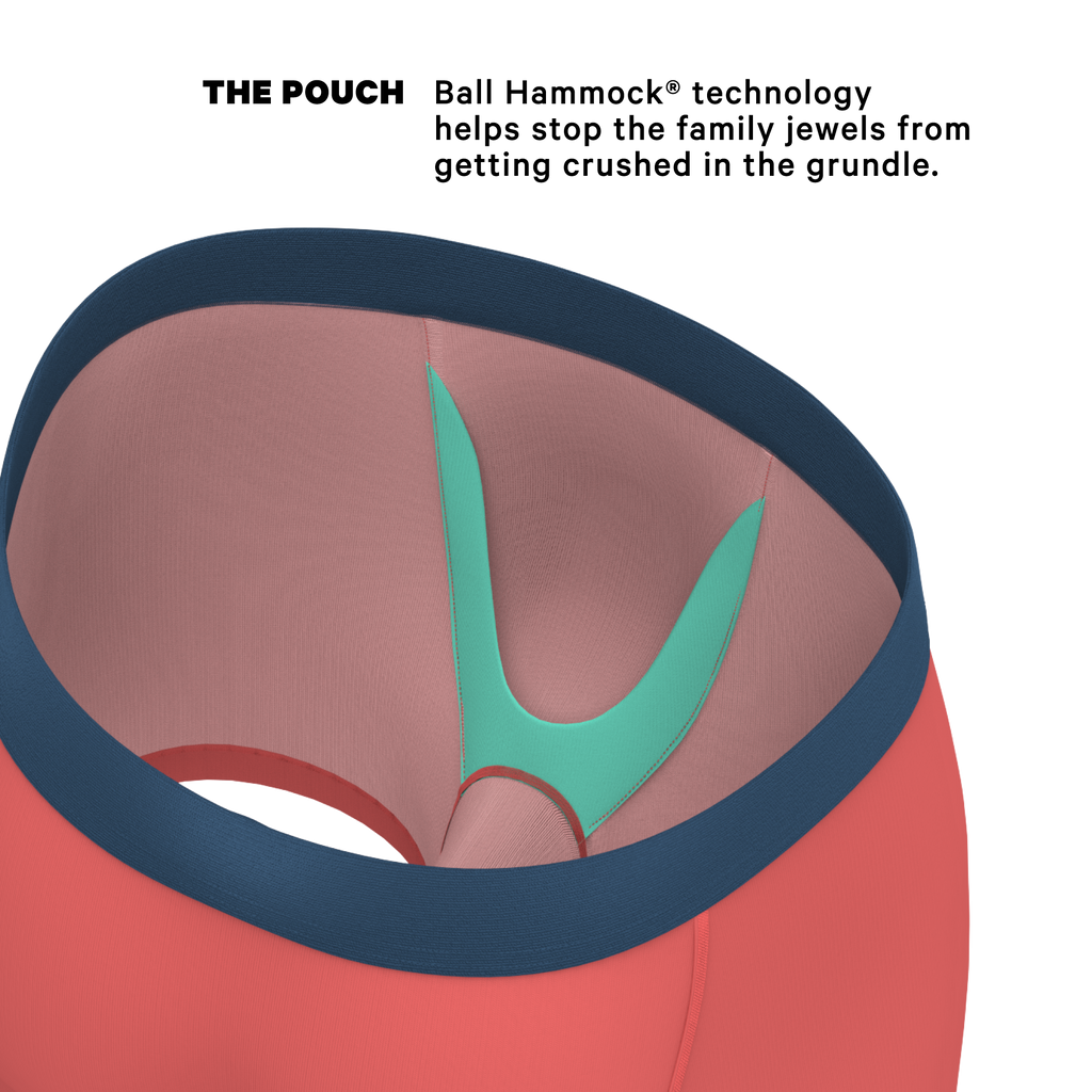 The Cherry Tomato | Coral Red Ball Hammock® Pouch Underwear - Shinesty