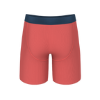 The Cherry Tomato | Coral Red Ball Hammock® Boxer - Long Leg - Shinesty