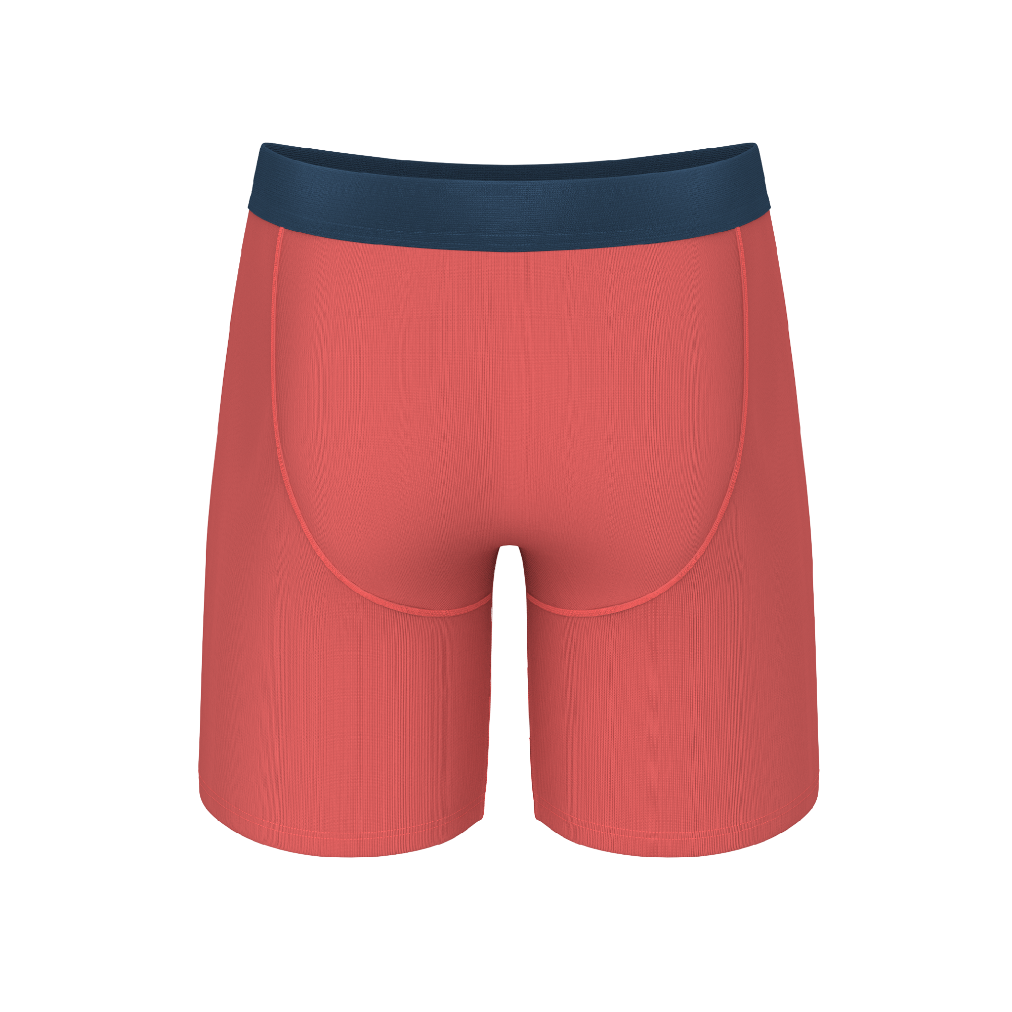 The Cherry Tomato | Coral Red Ball Hammock® Boxer - Long Leg - Shinesty