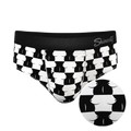 The Chest Mate | Checkered Ball Hammock® Pouch Underwear Briefs - Shinesty