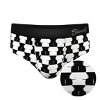 The Chest Mate | Checkered Ball Hammock® Pouch Underwear Briefs - Shinesty