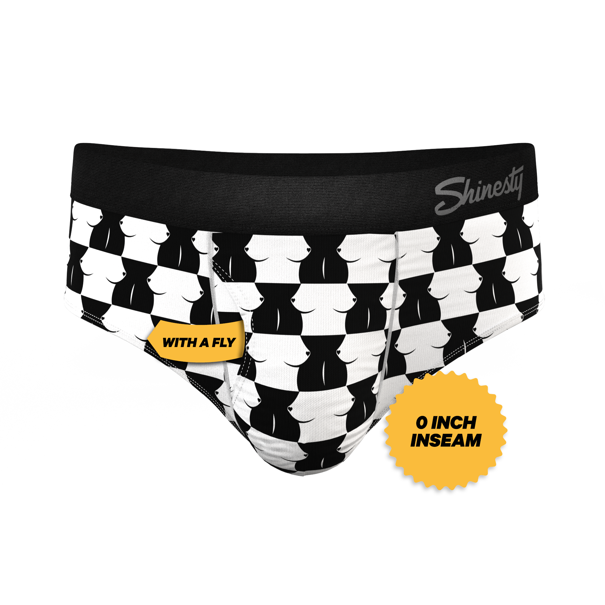 The Chest Mate | Checkered Ball Hammock® Pouch Underwear Briefs - Shinesty