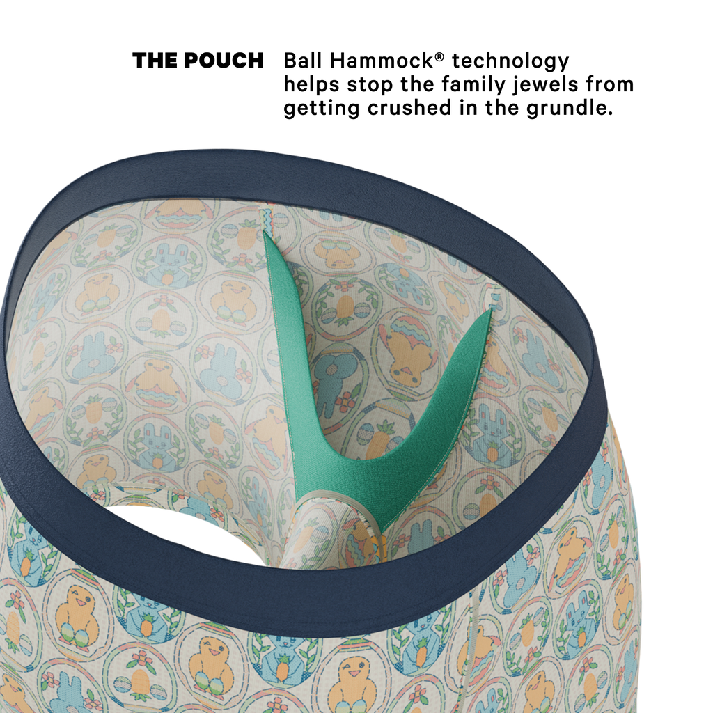 The Chicks Dig It | Pastel Easter Ball Hammock® Pouch Underwear - Shinesty