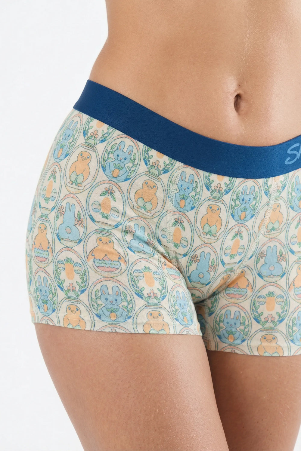 The Chicks Dig It | Pastel Easter Women’s Boxers - Shinesty