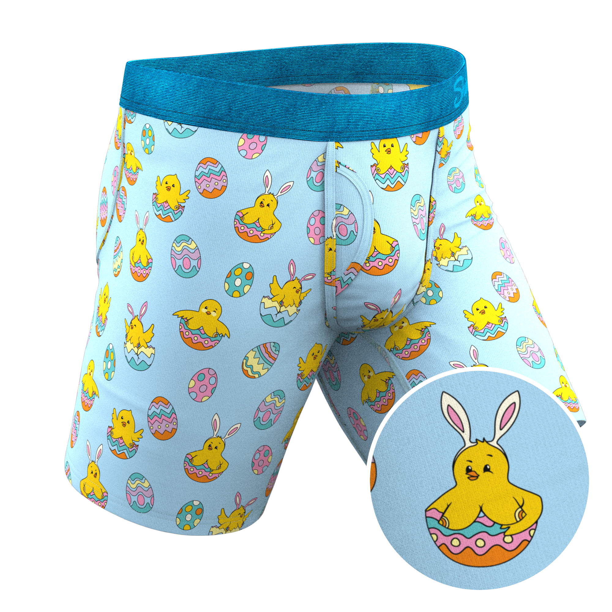 The Chicks Gone Wild | Easter Chicks Ball Hammock® Boxer - Long Leg - Shinesty