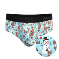 The Christmas Key Party | Christmas Characters Ball Hammock® Pouch Underwear Briefs - Shinesty