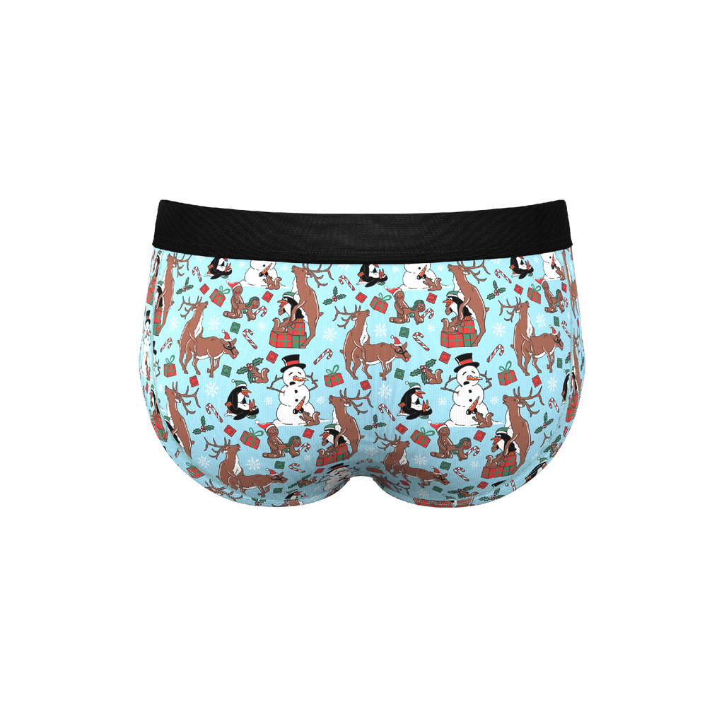 The Christmas Key Party | Christmas Characters Ball Hammock® Pouch Underwear Briefs - Shinesty