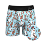 The Christmas Key Party | Christmas Characters Ball Hammock® Pouch Underwear With Fly - Shinesty