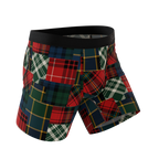 The Clash Of The Tartans | Tartan Patchwork Ball Hammock® Pouch Underwear - Shinesty