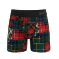 The Clash Of The Tartans | Tartan Patchwork Ball Hammock® Pouch Underwear With Fly - Shinesty